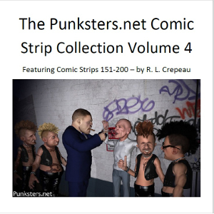Punksters comic strip collection 4