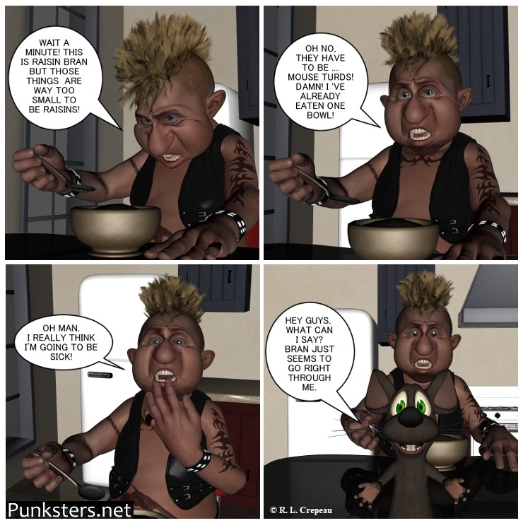 Punksters.net punk rock comic strip # 060