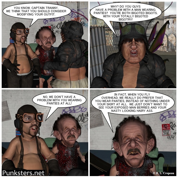 Punksters.net punk rock comic strip # 092