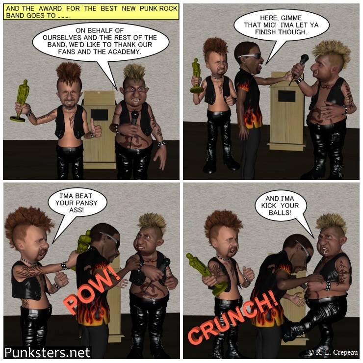 Punksters.net punk rock comic strip # 223 i'ma let you finish comic strip